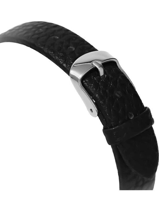 Women\'s Champagne Leather Strap Classic Casual Fashion Square Dial Wrist Watch main image 5